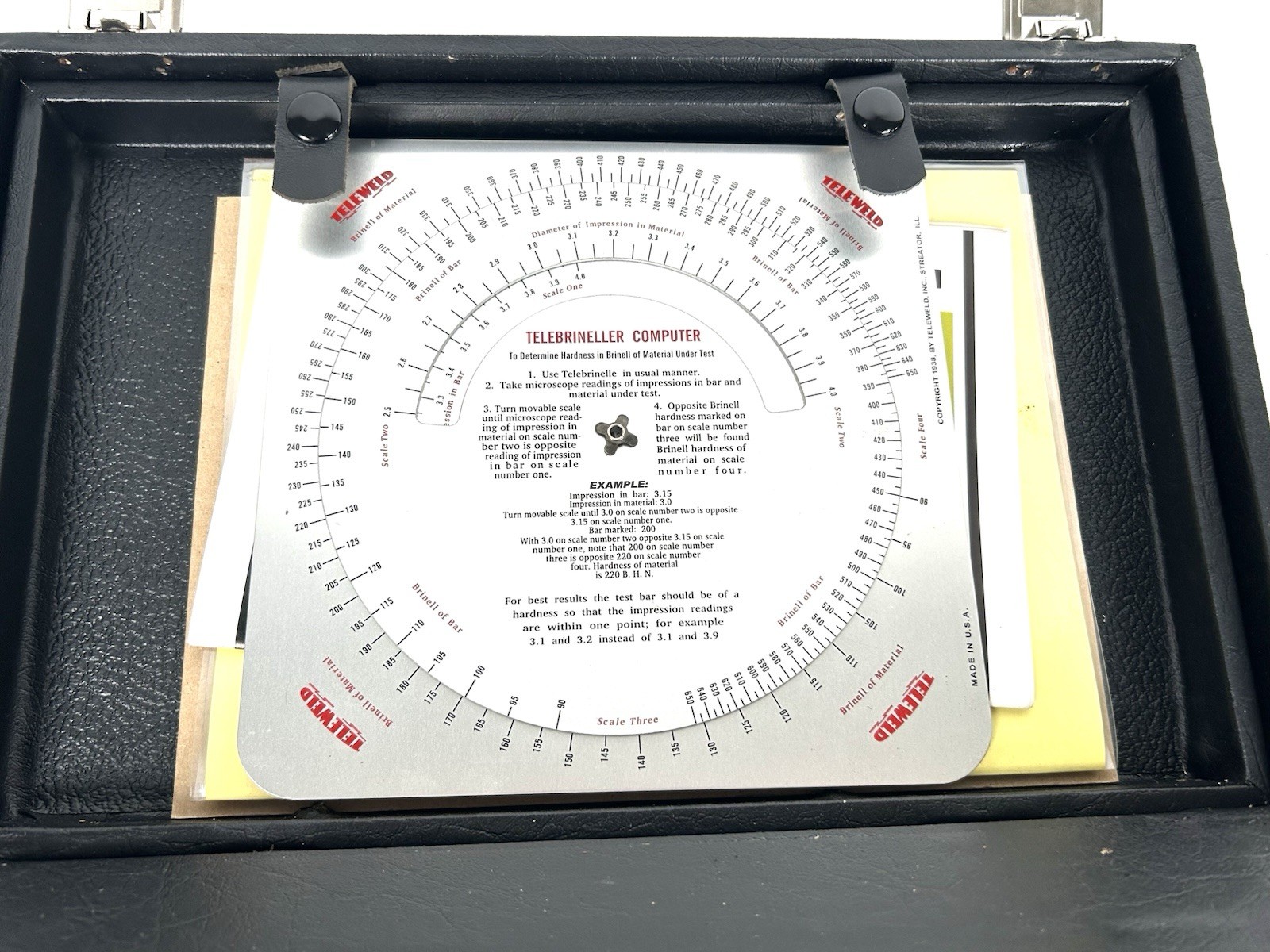 Telebrineller System - Portable Brinell Hardness Tester