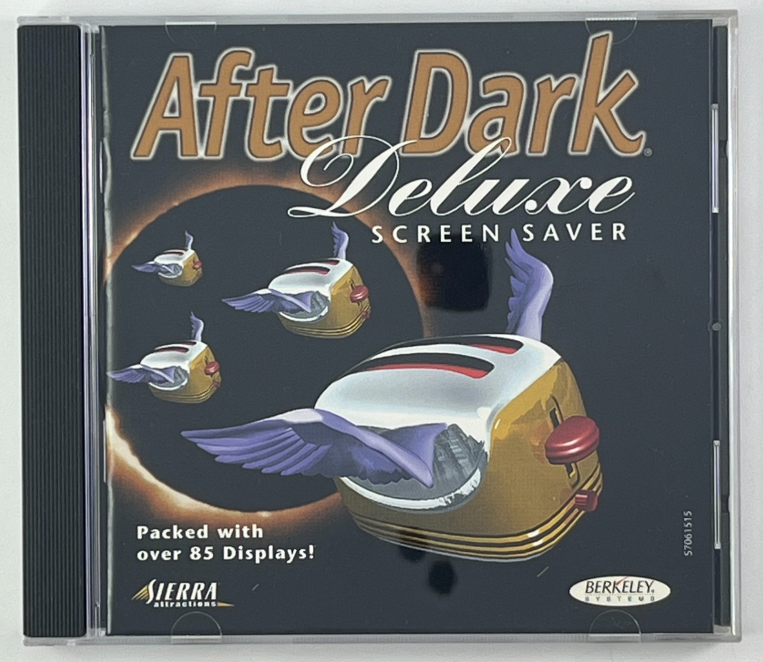 Sierra After Dark Deluxe Screen Saver Pack Windows CD Case Manual