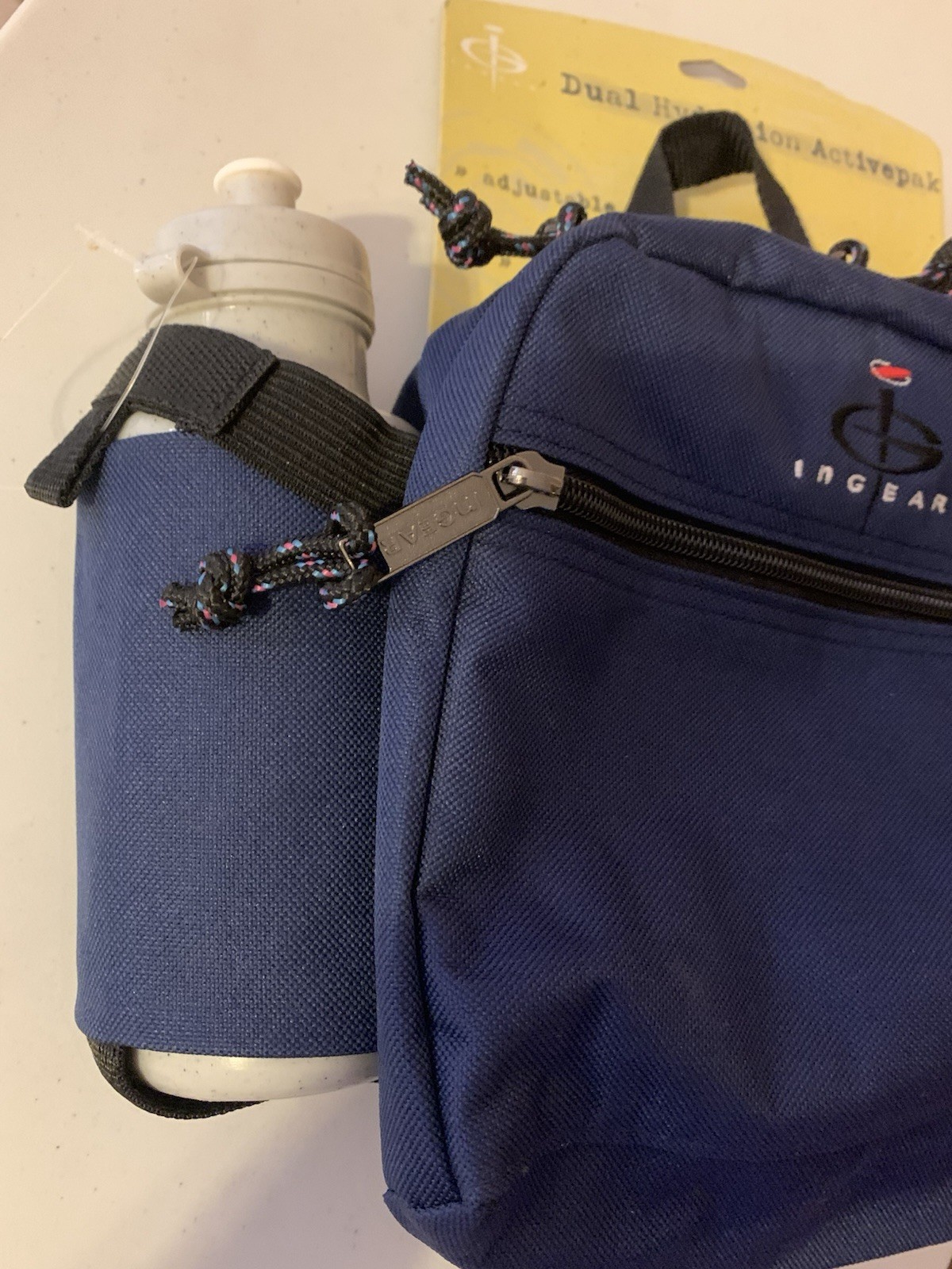 Ingear Dual Hydration Activepak Fanny Pack Adj. Compression Strap Hiking Running
