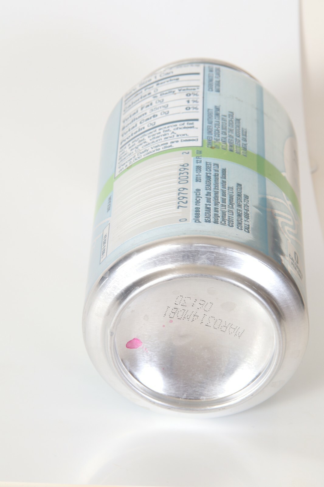 Seagram's Key Lime soda can