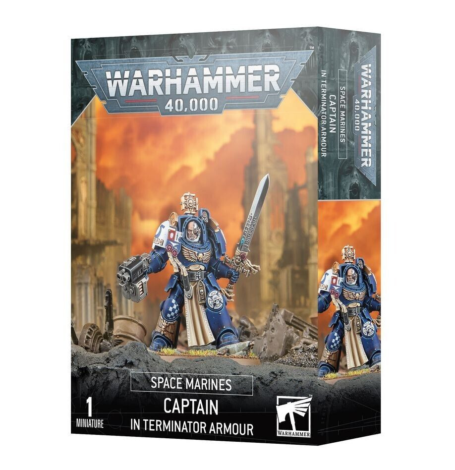 Games Workshop Warhammer 40k: Space Marines: Captain In Terminator Armour