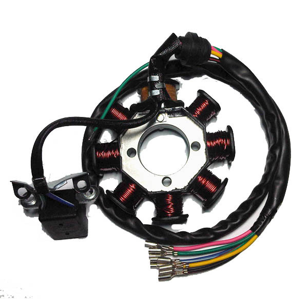 CG 125cc 150cc 8 Poles (8 - coils) Stator, 32mm center hole,  for ATV, Dirt bike