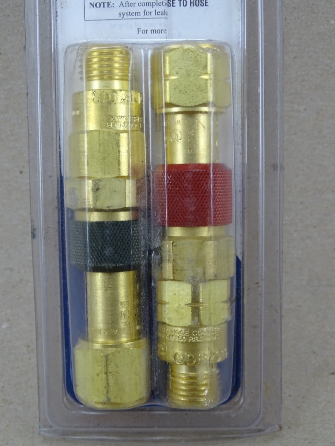 Radnor Quick Connect Set B-Size 9/16"-18 UNF Thread, QDB10