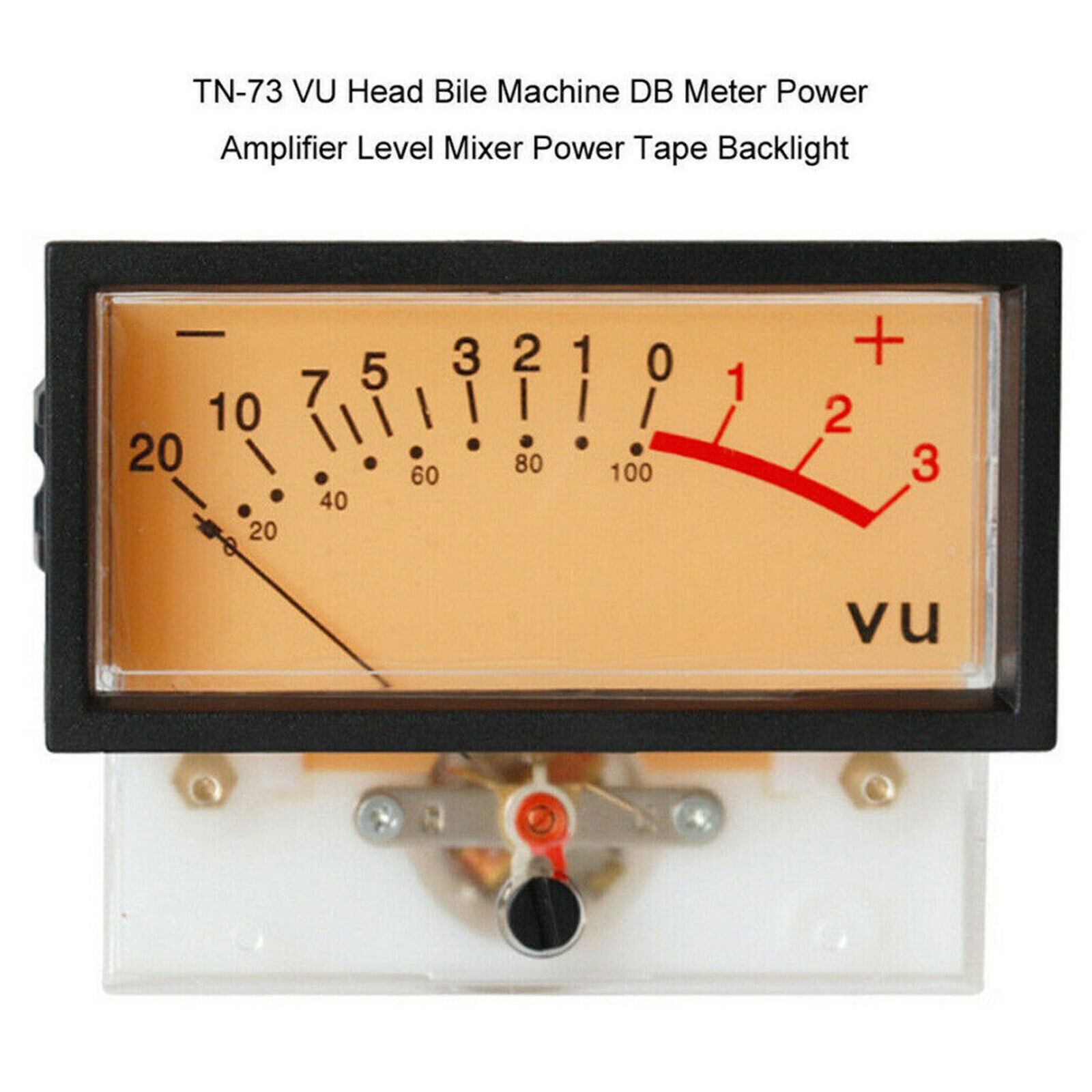 VU Panel Meter TN-73 High Precision VU Meters Header DB Meter Level Audio New5aX