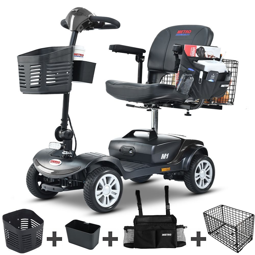 Portable Folding 24V 50A Electric Scooter for Travel Holiday,Camping,Supermarket