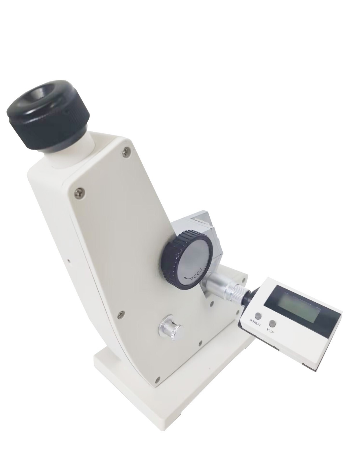 Monocular Abbe Refractometer Accuracy ±0.0002 Dissolved Solids Brix 0-95%
