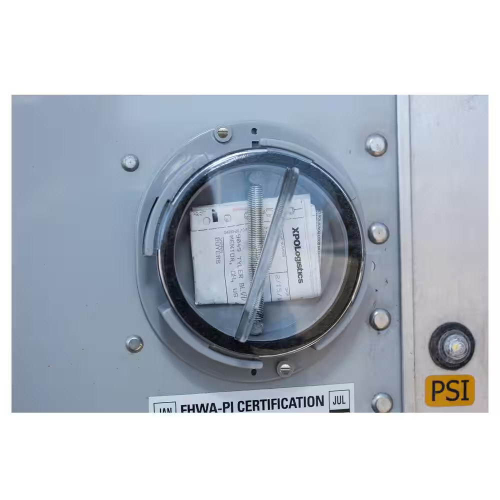 Document Holder with Clear Plastic Cover for Truck and Trailer Registration Insu