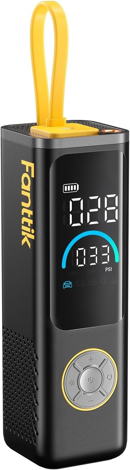 Fanttik X9 APEX Portable Air Compressor for Car Tires, 35s Fast Inflation, 150PS