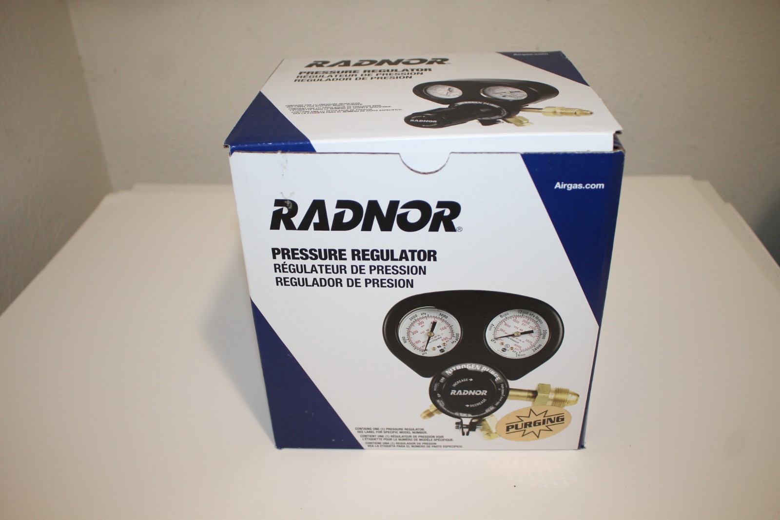 Radnor Pressure Regulator Nitrogen Purge Regulator GP250-500-580 NEW!