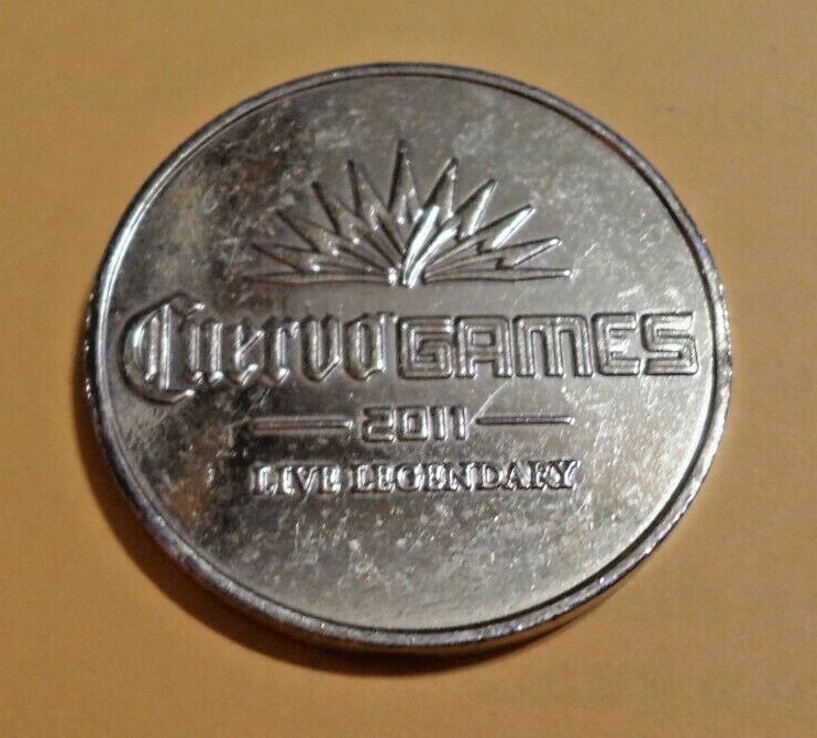 Cuervo Games 2011 collectors token Tampa Florida coin Live Legendary Jose Cuervo
