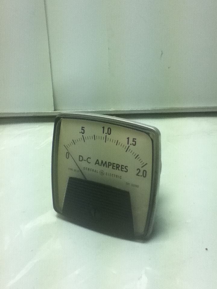 GE D0-91 Panel Meter 0-50DC