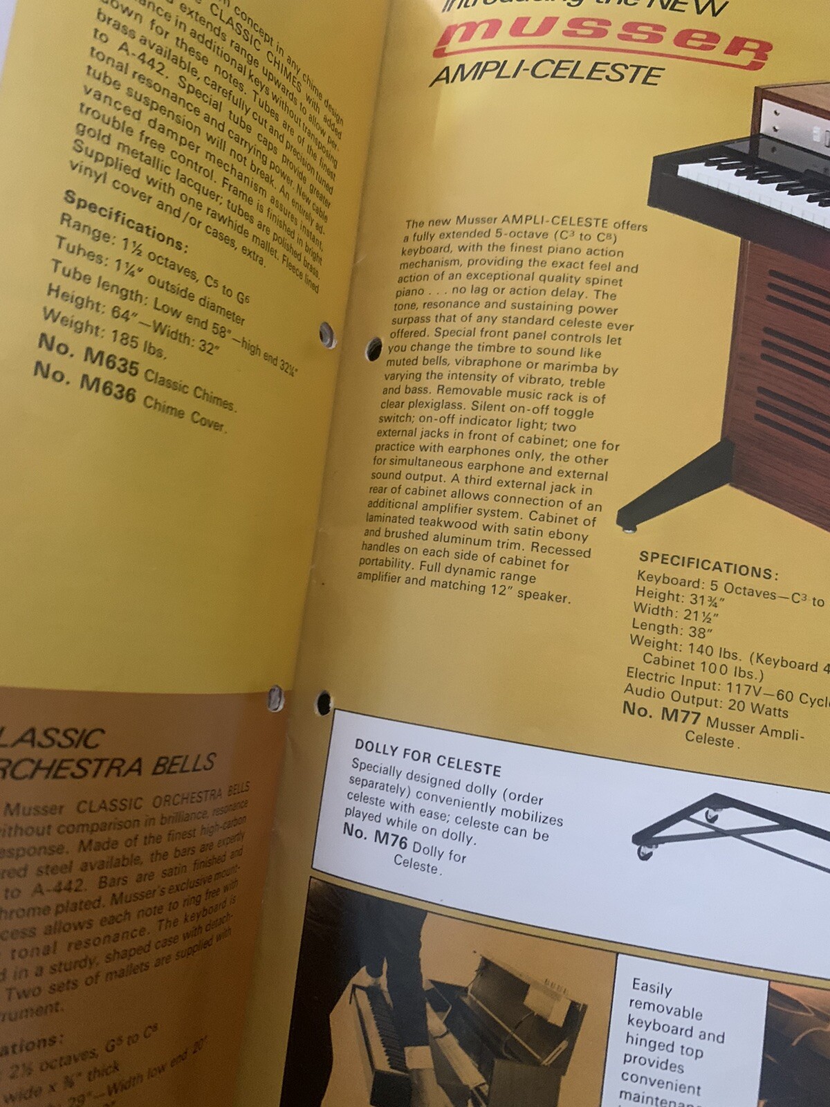 Vintage 1971 Ludwig Drums Catalog