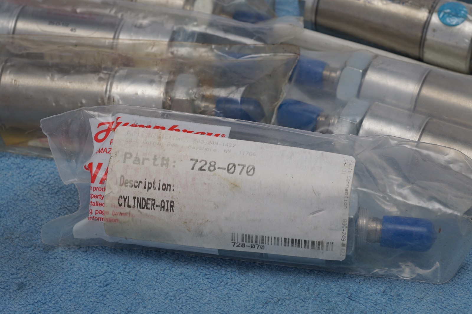 Humphrey 25-D-1/2 Air Cylinder (Didde Web Press #728-070) Ink/Water Form Roller