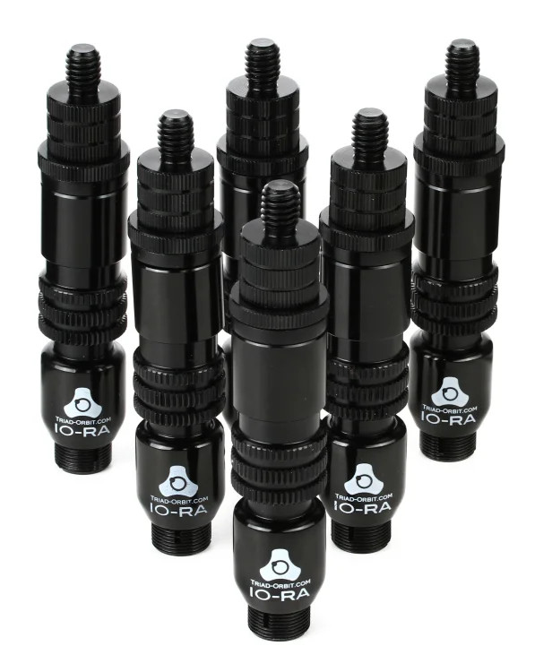 Triad-Orbit IO-RA/6 IO Retrofit Aluminum Quick-Change Coupler (6-pack)
