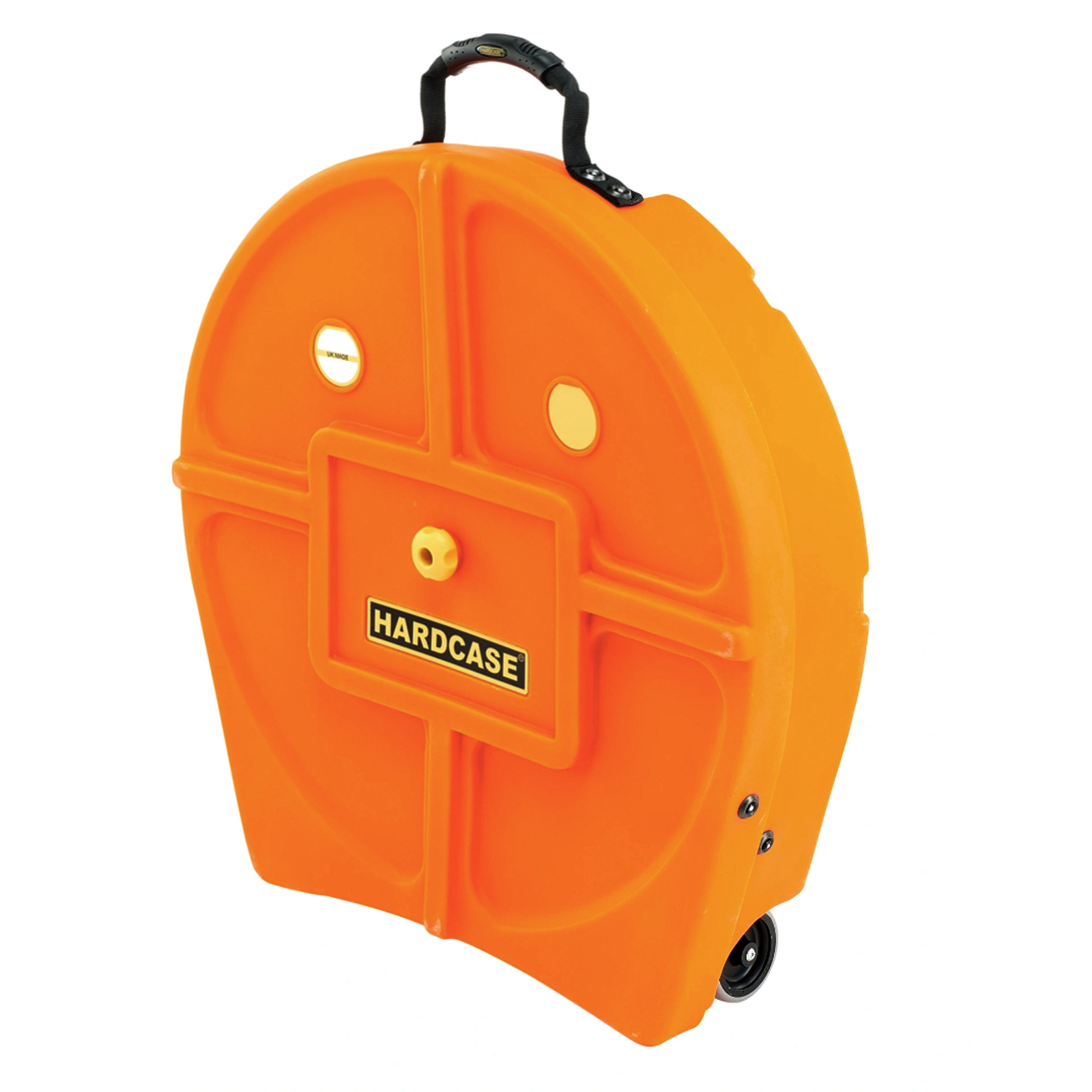 Hardcase HNP9CYM22O With Wheels Coloured Cymbal Case Orange