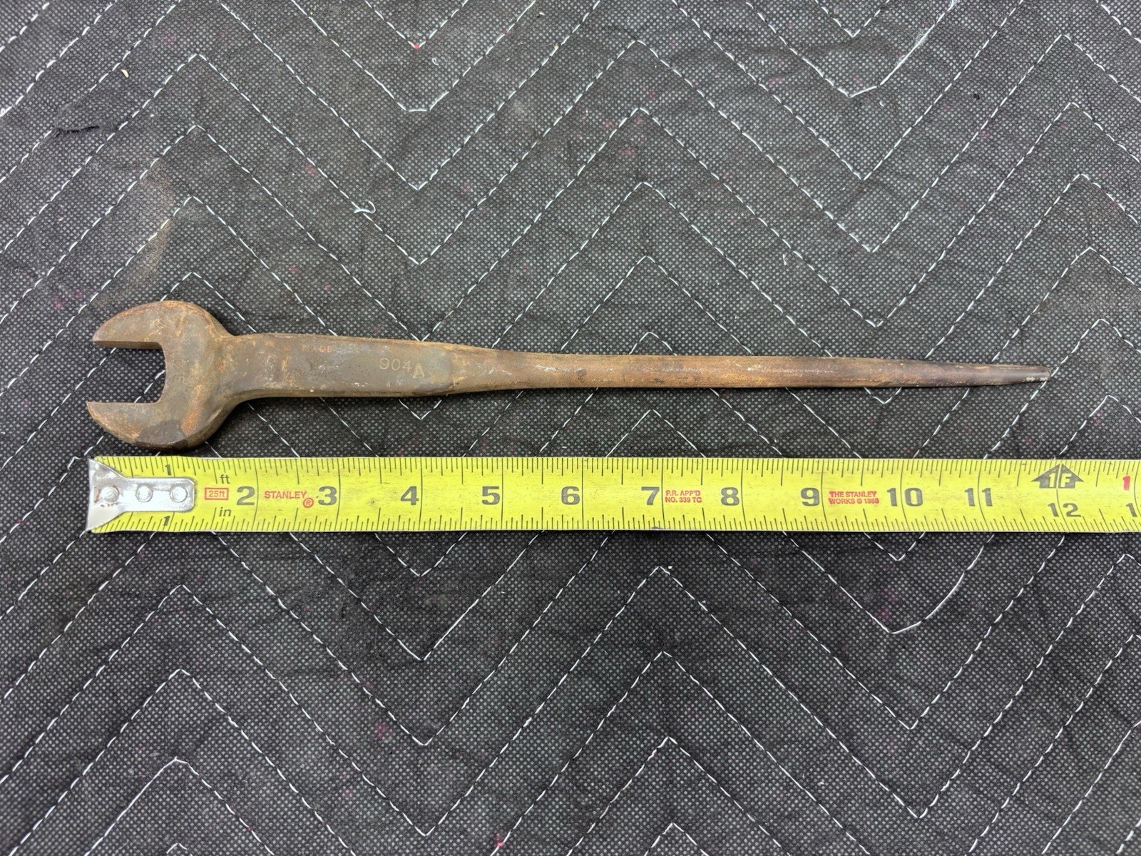 Armstrong USA Vintage Spud Wrench 3/4” No. 904 - HARDENED - 12" long