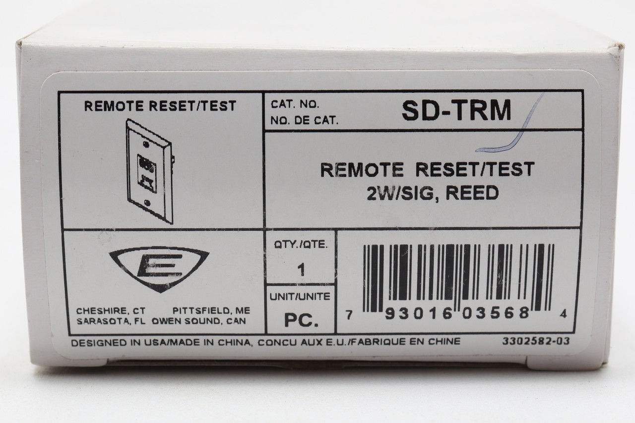 Edwards SD-TRM Remote Reset/Test Station