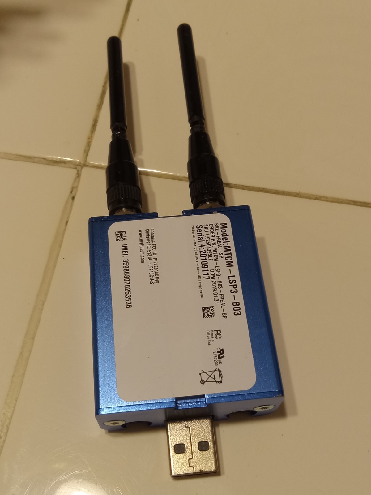 F'Real Modem FR66-0152 & USB FR99-0534