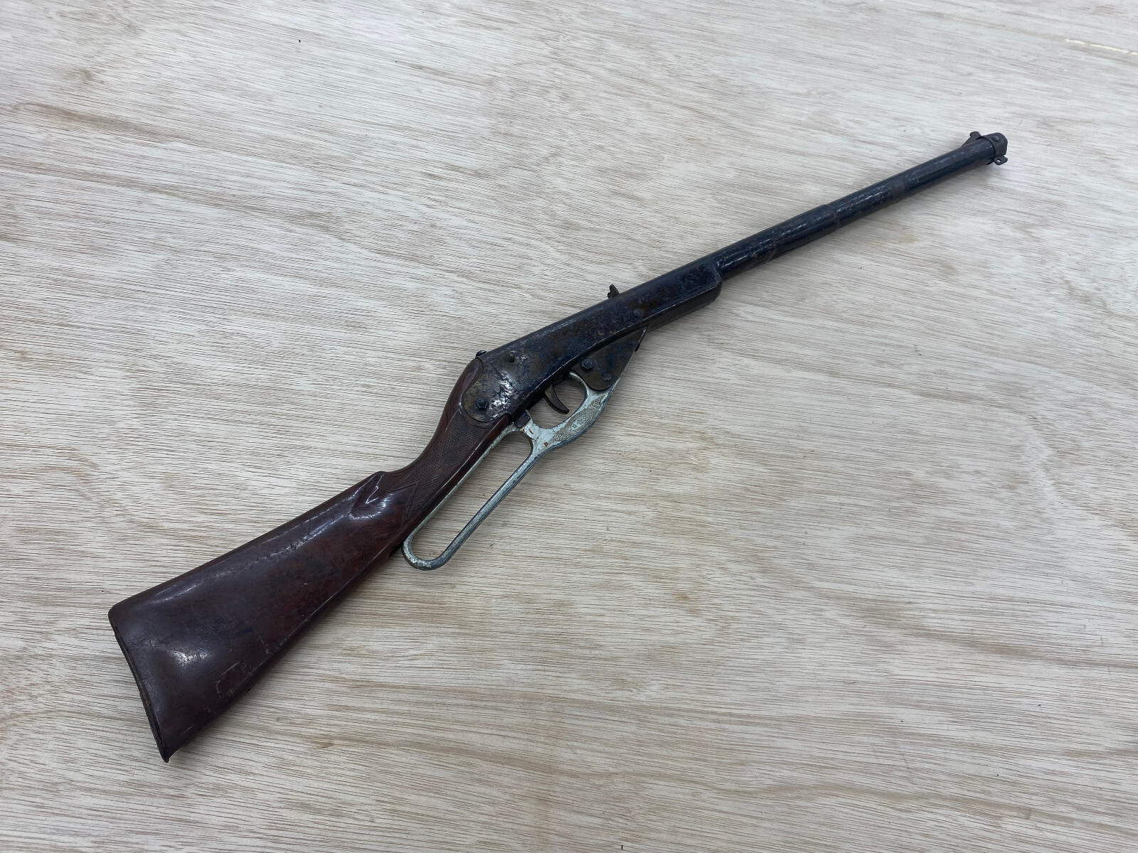Rare Daisy No. 1160 Ricochet Pop Gun Air Rifle Plymouth, MICH