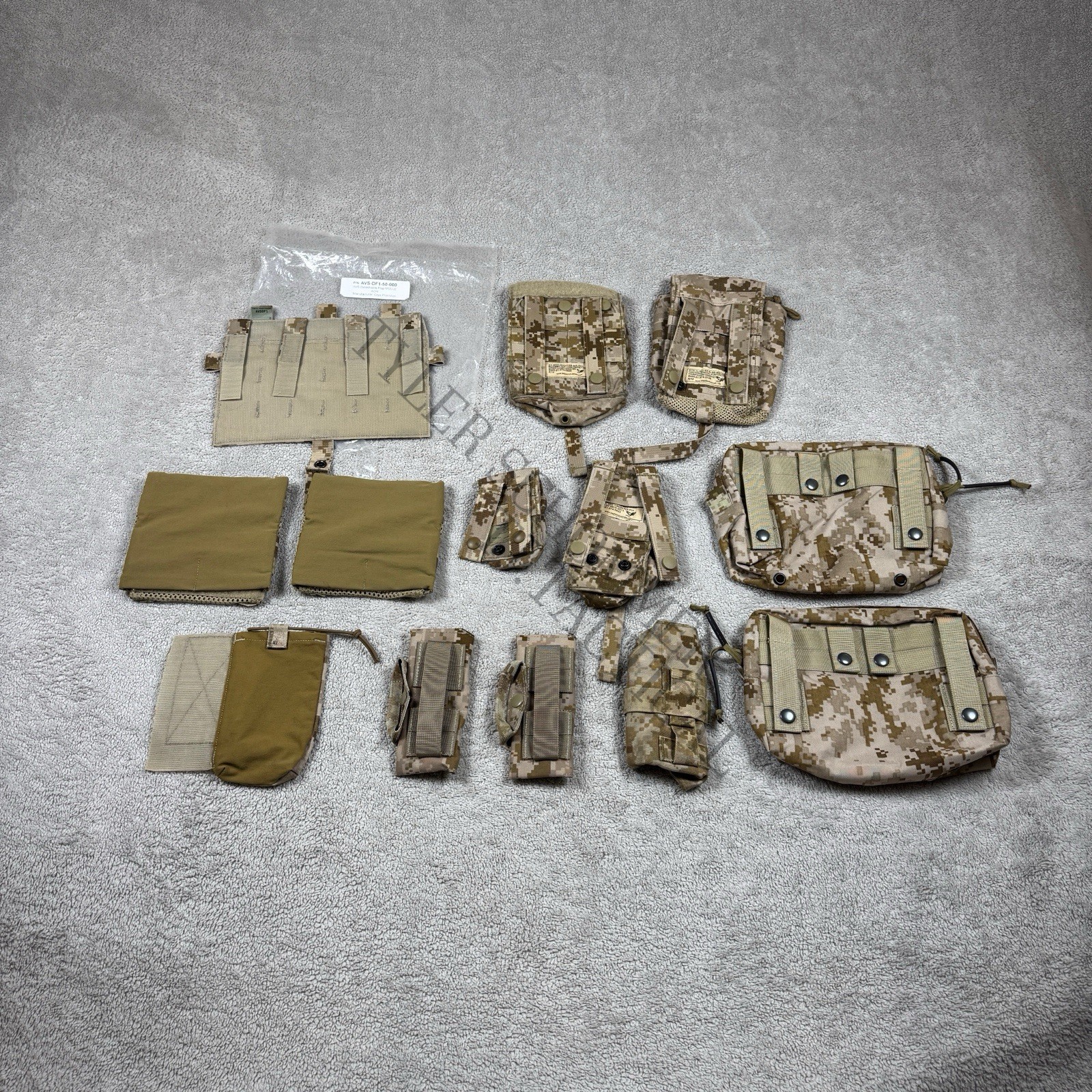AOR1 Pouch Lot (Crye, Eagle, TQS, T3)