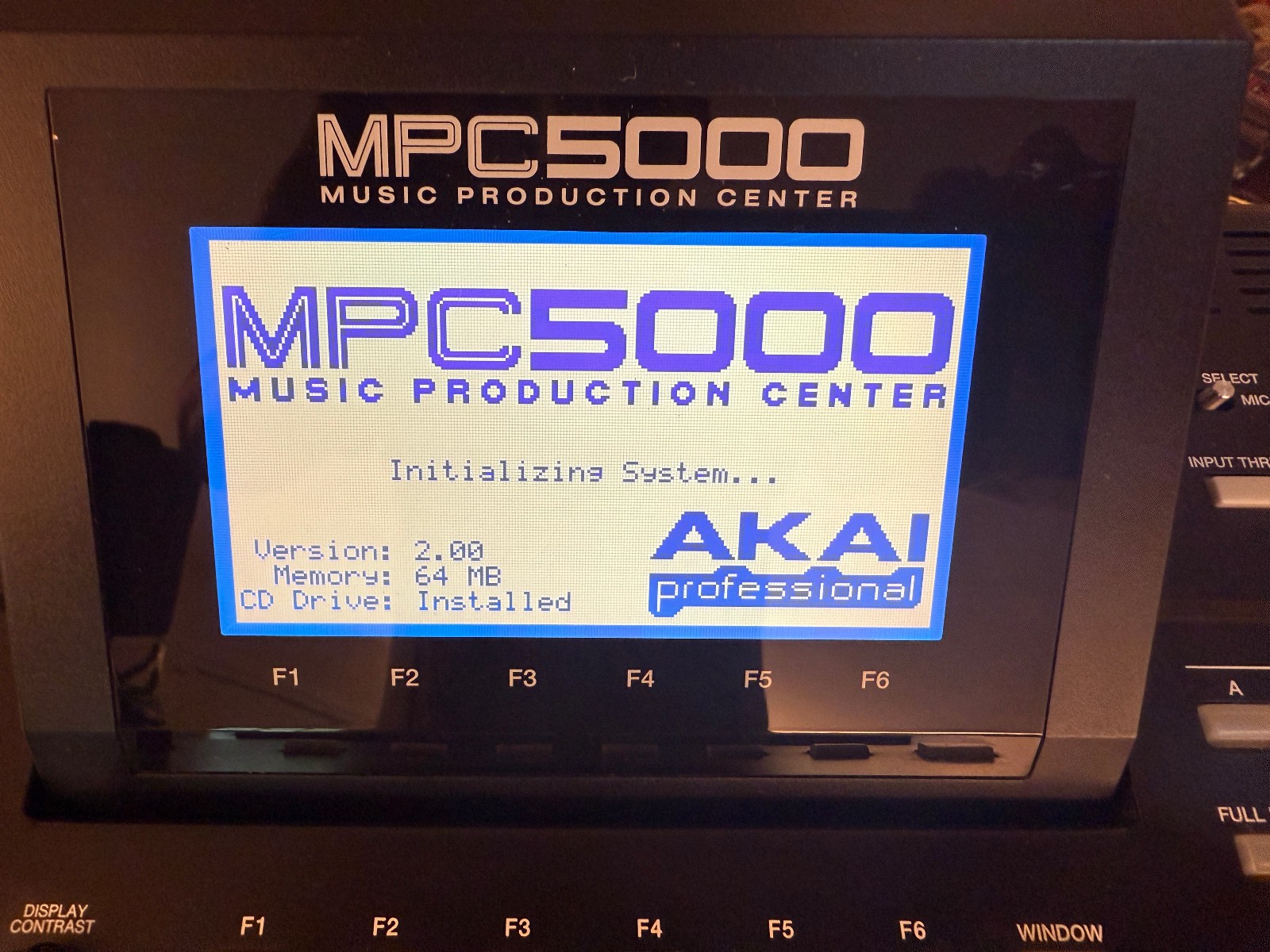 Akai MPC5000 - W/ DVD-CD Drive Excellent Condition!