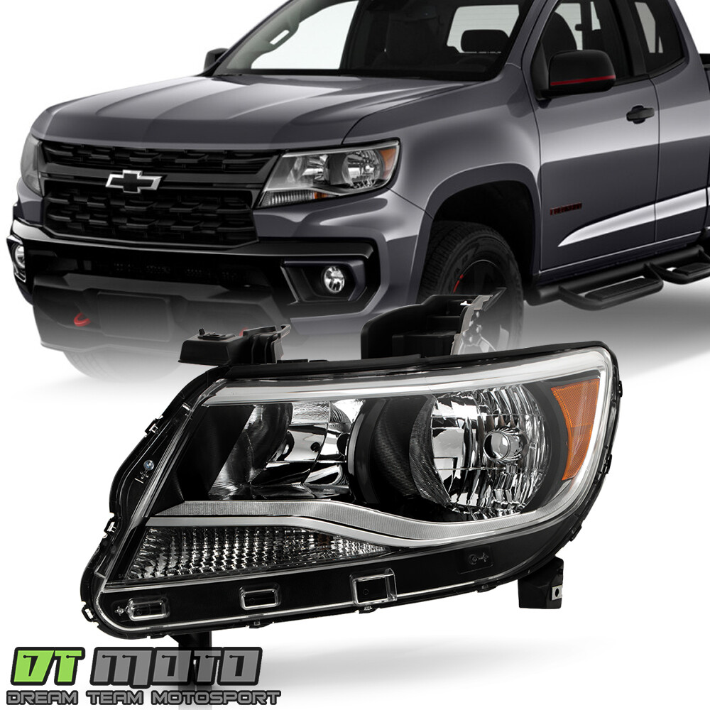 2015-2022 Chevy Colorado Headlight Headlamp w/Bulb Halogen Left Driver Side