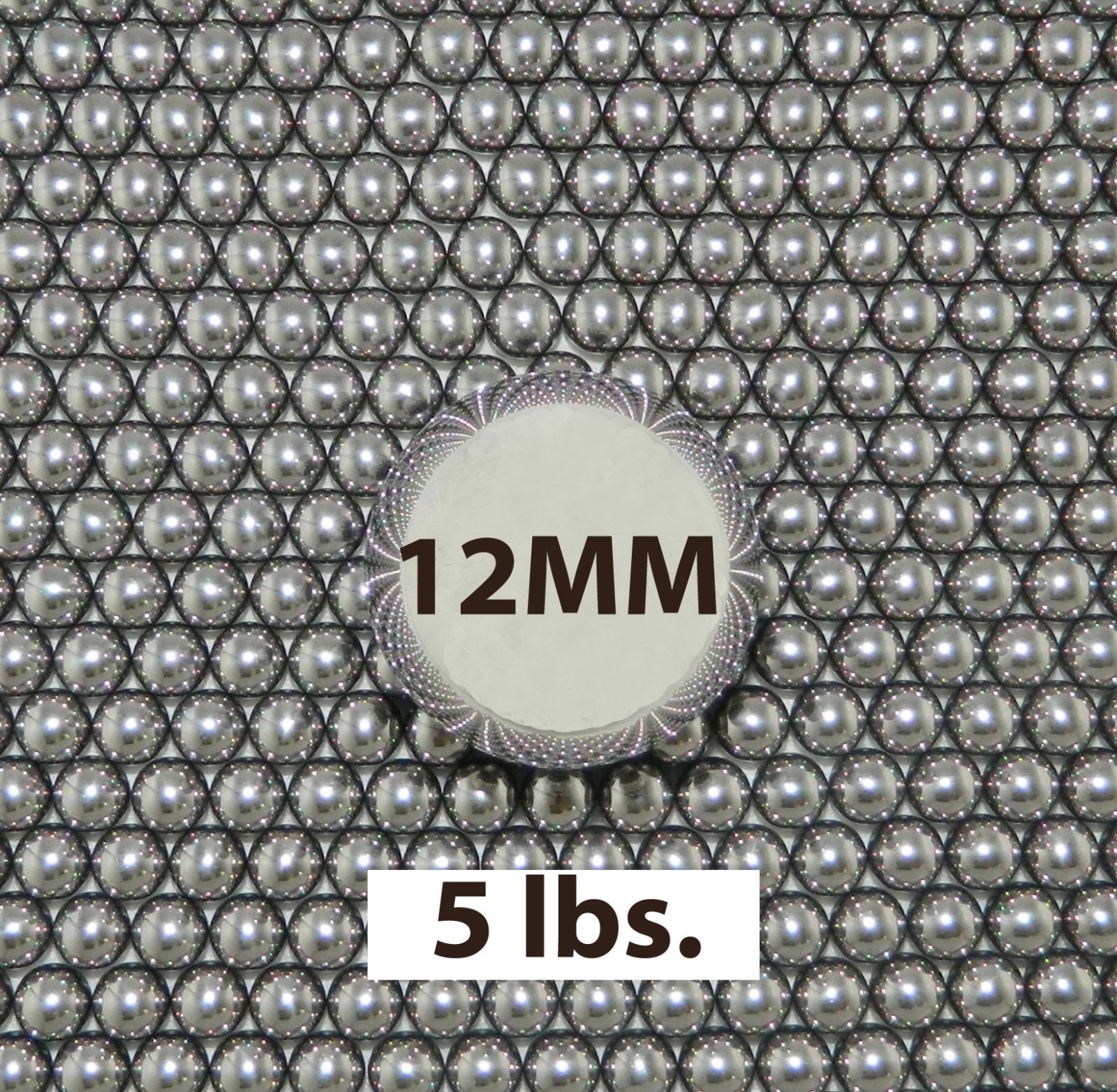 12MM  STEEL SL1NGSH0T BALLS (5 LBS)