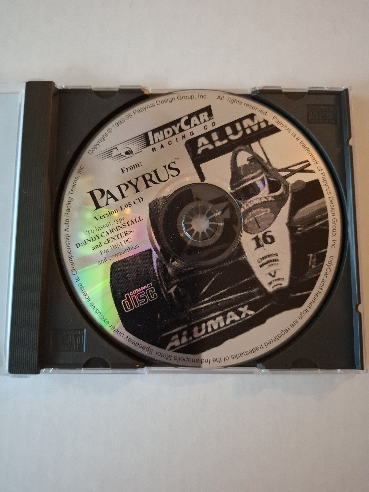 Indy Car Racing PC Game 1993 Papyrus
