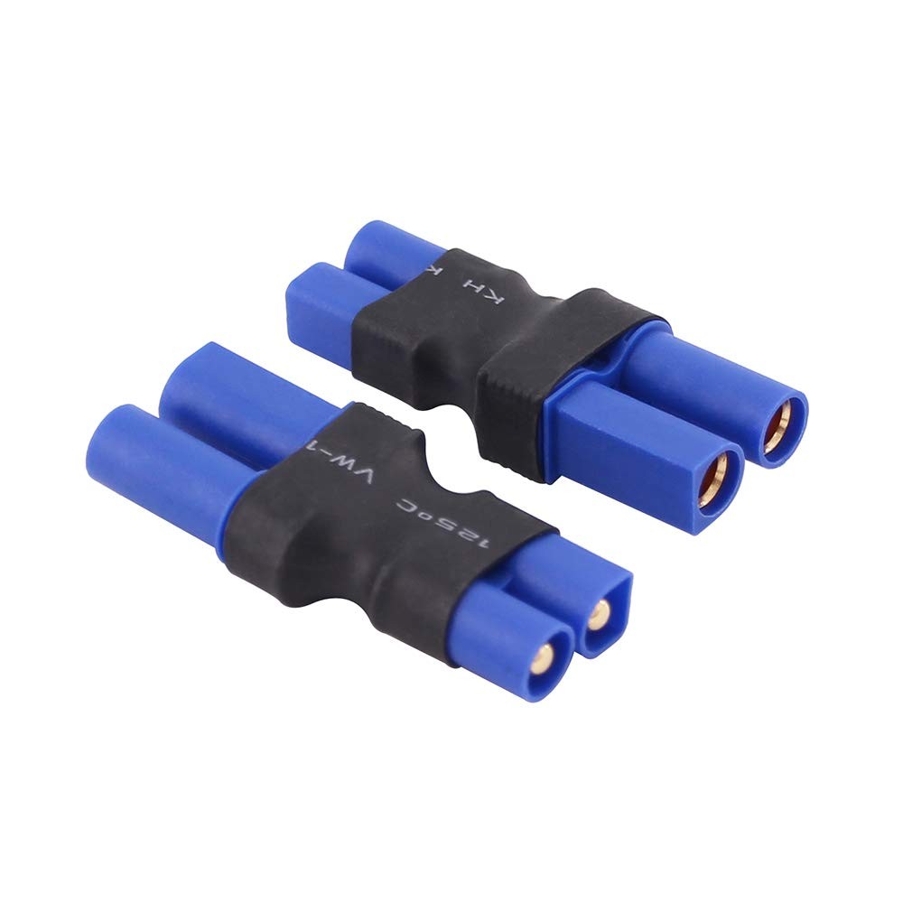 OliRC 2pcs Male EC3 to Female EC5 Connector Adapter(C109-2)