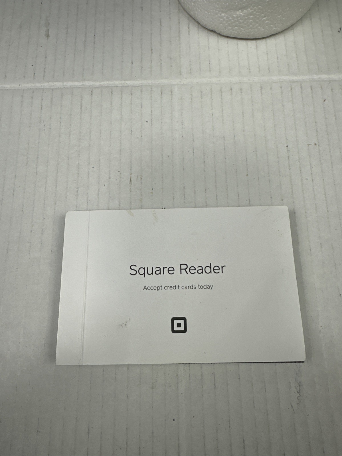 Square 2014 Credit Card Reader for Payments (3.5mm Jack)