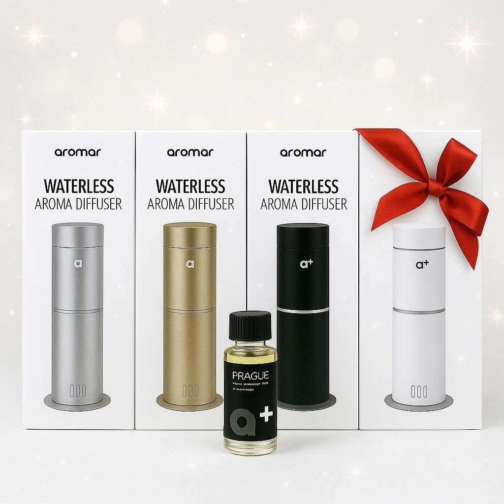 AROMAR Plus -Smart Waterless Essential Oil Diffuser:AIr Scent Include Scent