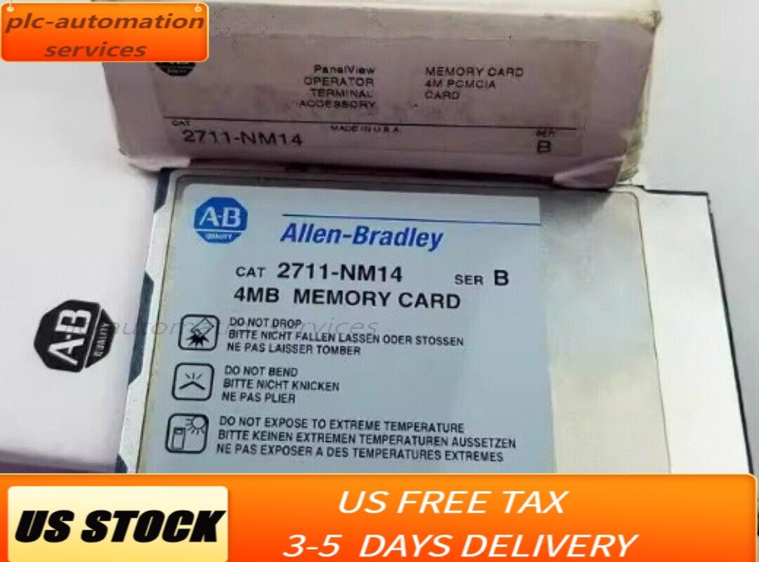 New In Box AB 2711-NM14 4MB Memory Card Free fast shipping 2711NM14