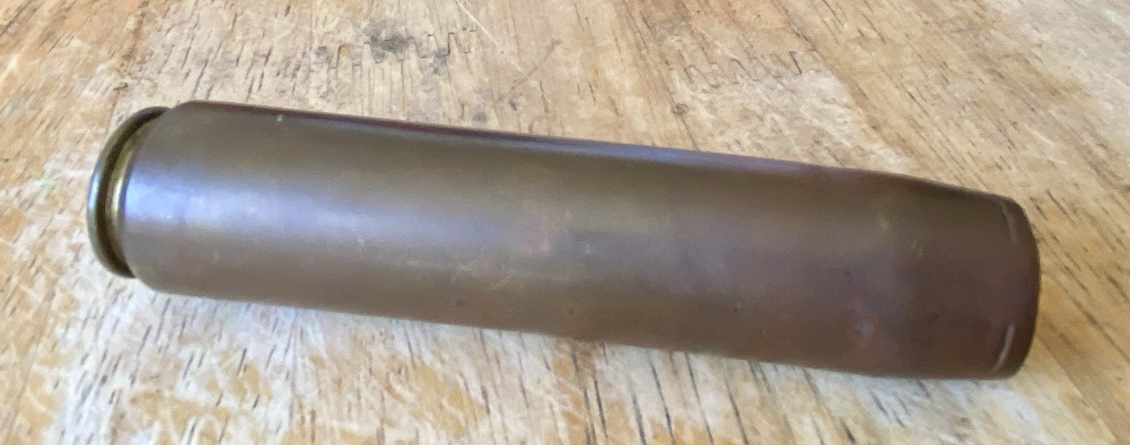 WW2 Militaria 1943 Brass Casing
