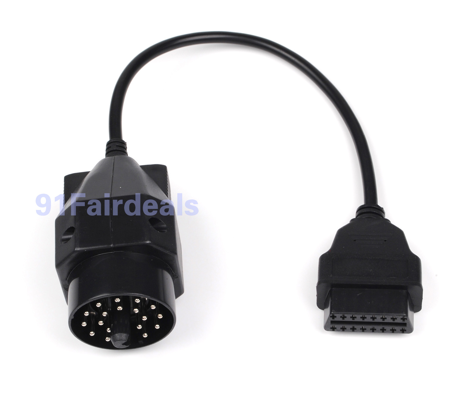 20 Pin To OBD2 Female 16Pin Auto Diagnostic Connector Tool Adapter Cable For BMW