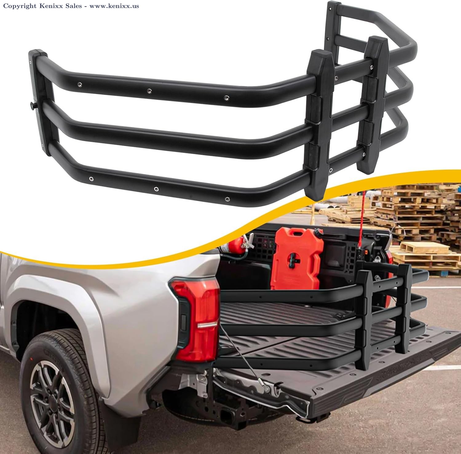 Toyota Tacoma Bed Extender 2005-2026 Aluminum Tailgate Accessories
