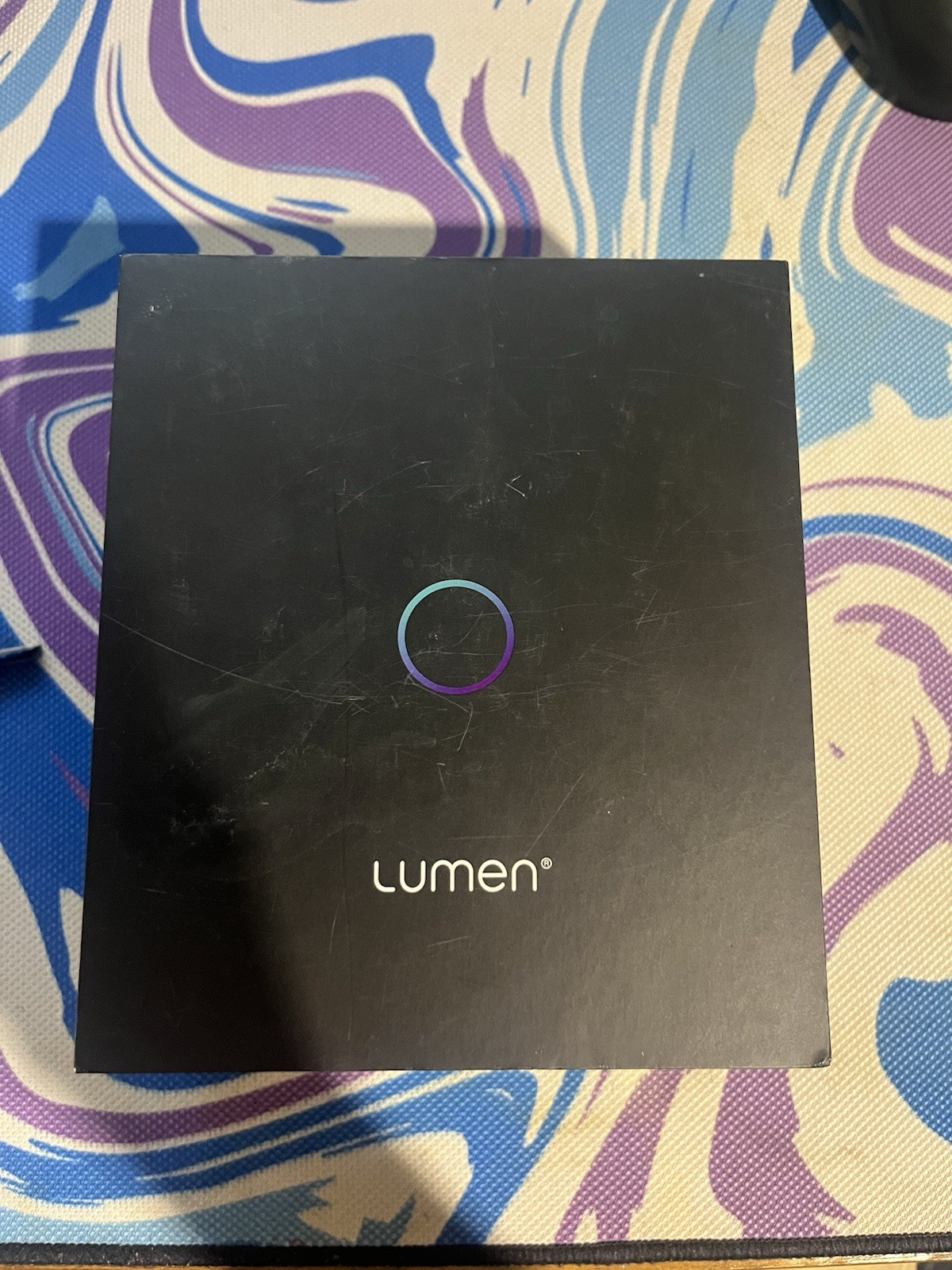 Lumen MF-V2-01 Electronic Breathalyzer Black USB Rechargeable with Cable & Case