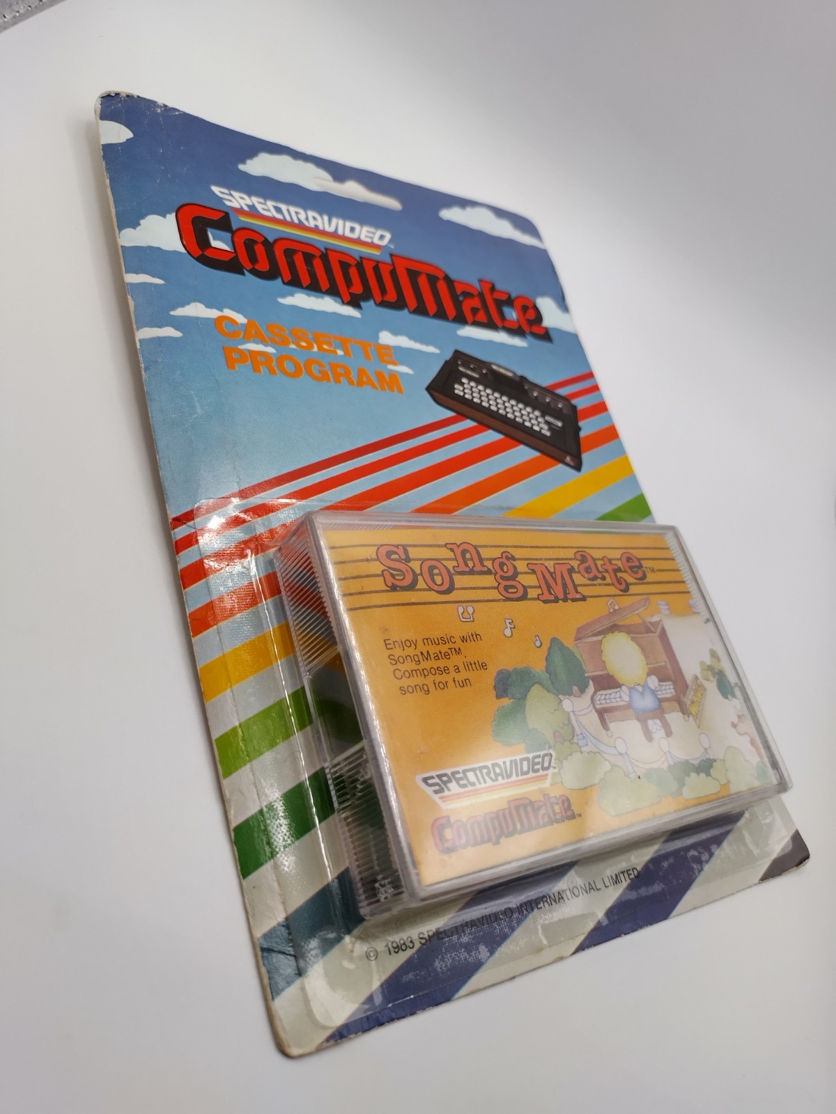 Atari 2600 VCS SongMate SPECTRAVISION COMPUMATE CASSETTE PROGRAM SEALED