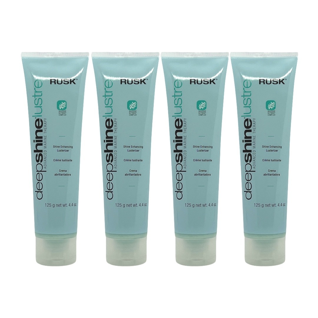 Rusk Deepshine Lustre Shine Enhancing Lusterizer 4.4 Oz (Pack of 4)