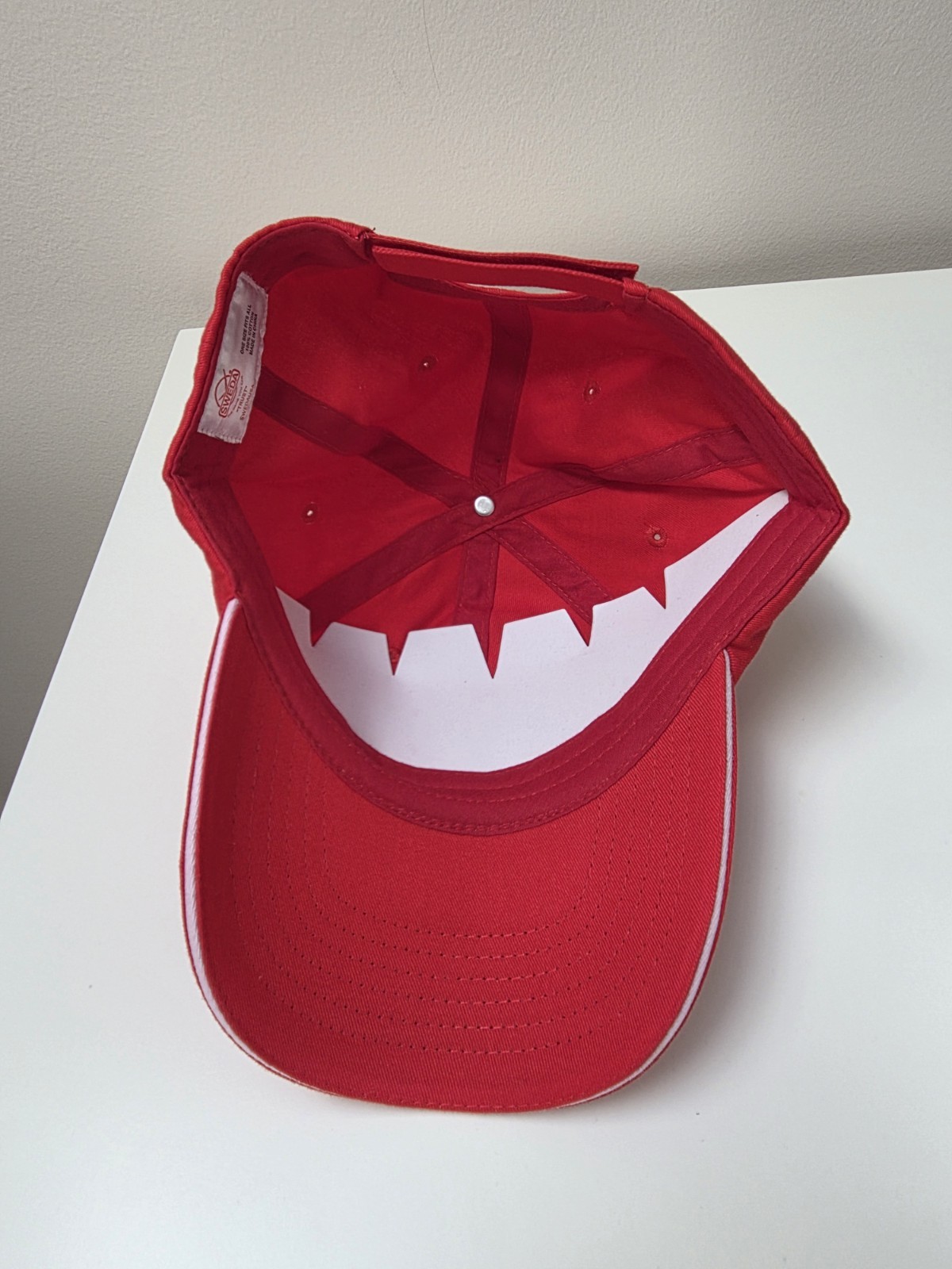Sweda Coca Cola Mens Embroidered Logo Red Baseball Hat Cap One Size