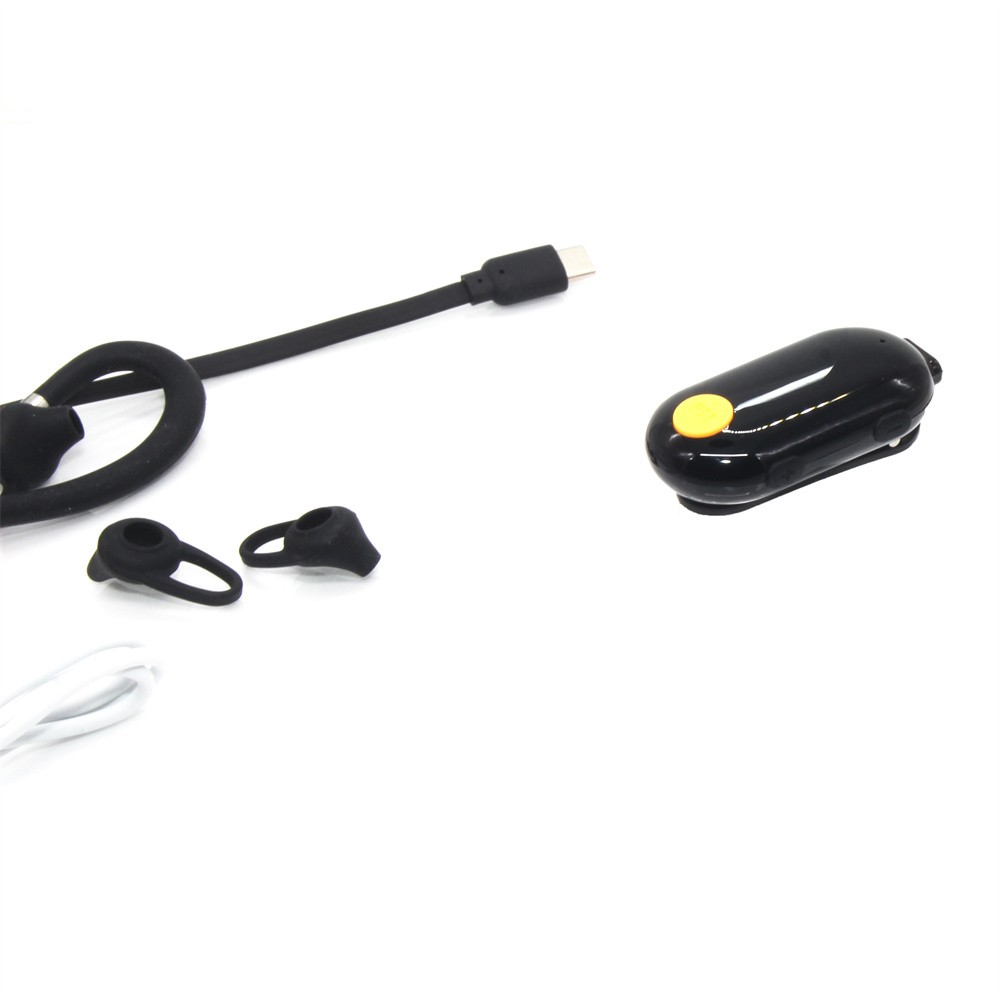 3.7V UHF 400-470MHz 0.5W Mini Walkie Talkie 25 Channel Ear Hanging Two Way Radio