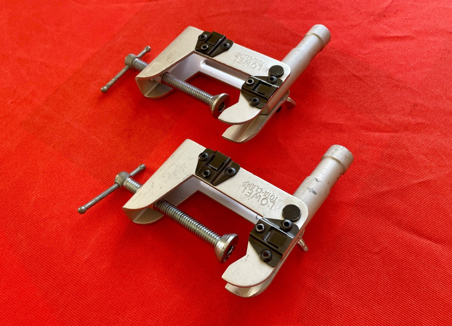 Lowel Tota-Clamps (Set of 2) — To Attach Lights & Accessories to a 5/8" Baby Pin