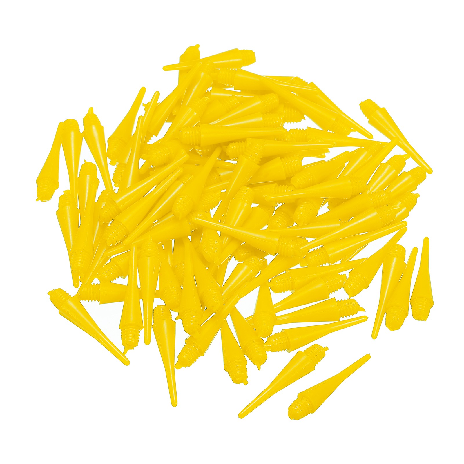 Plastic Dart Tips, 150 Pack 2BA Thread Soft Dart Tips, Yellow