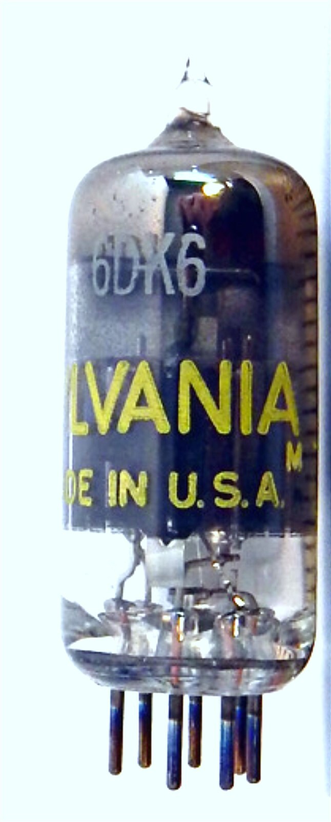 6DK6 TUBE SYLVANIA TESTED & BOXED VINTAGE COMMERCIAL SURPLUS