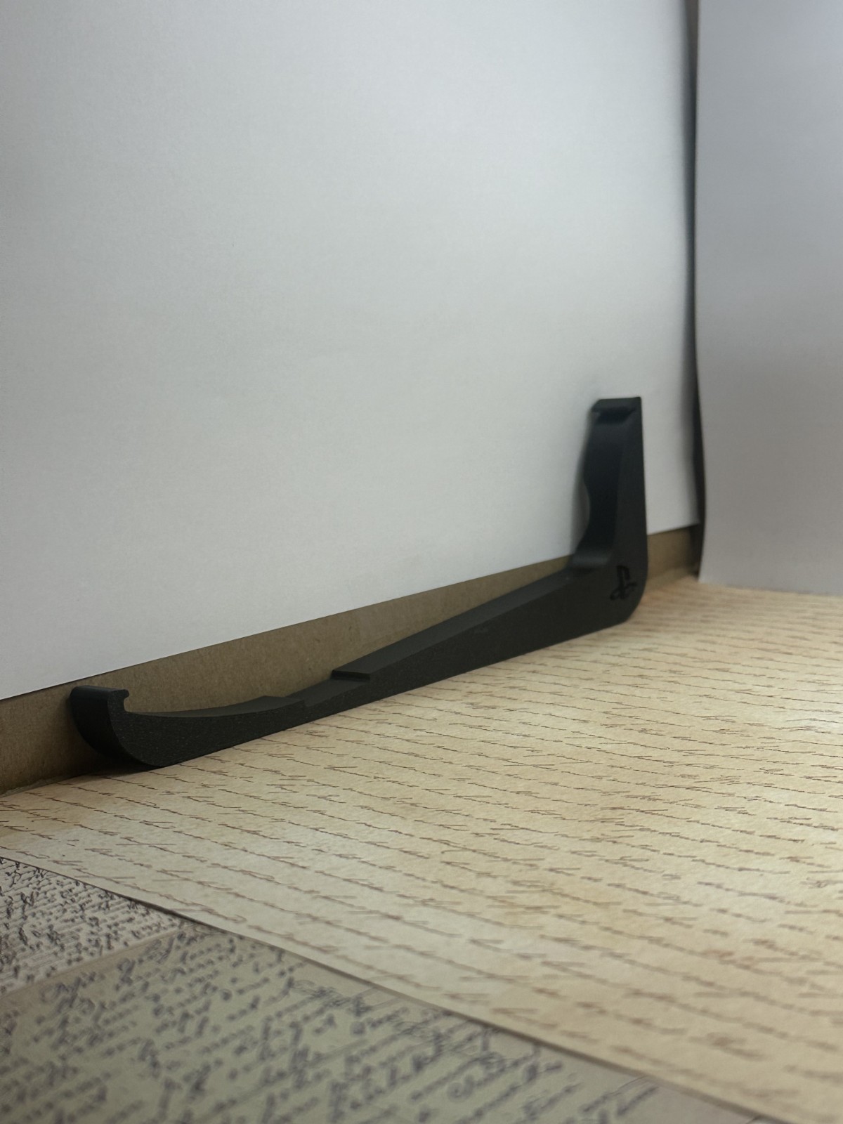 PS5 Horizontal Stand Disc Edition Console Holder Black Stable Base