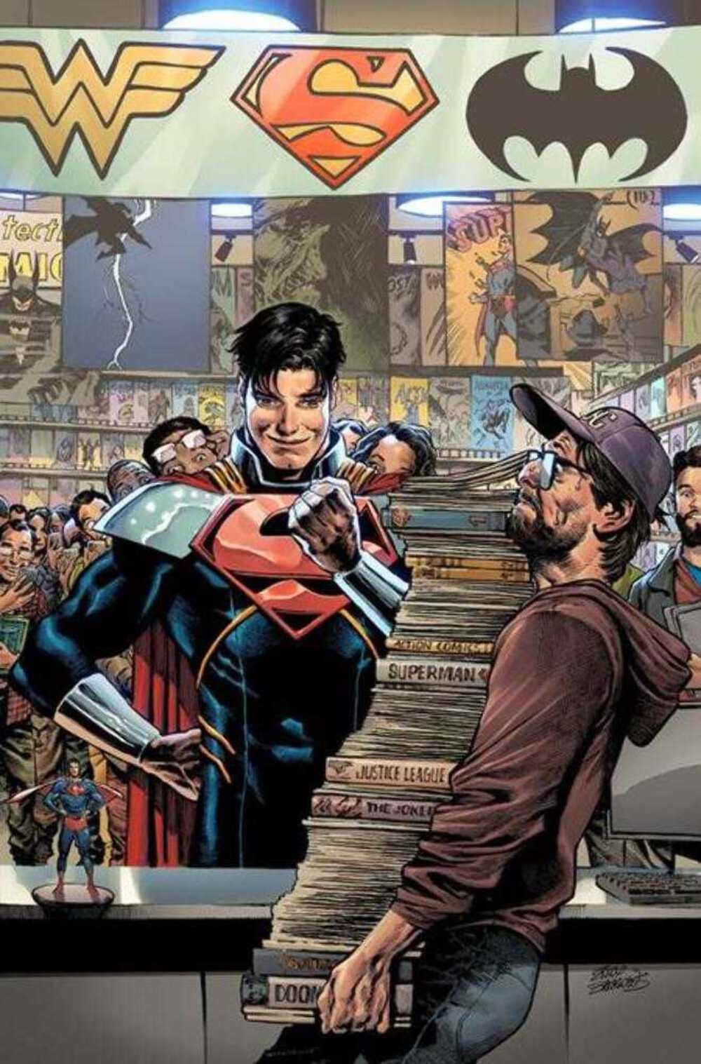 Superman #40 Cover D Eddy Barrows Card Stock Variant (NM)