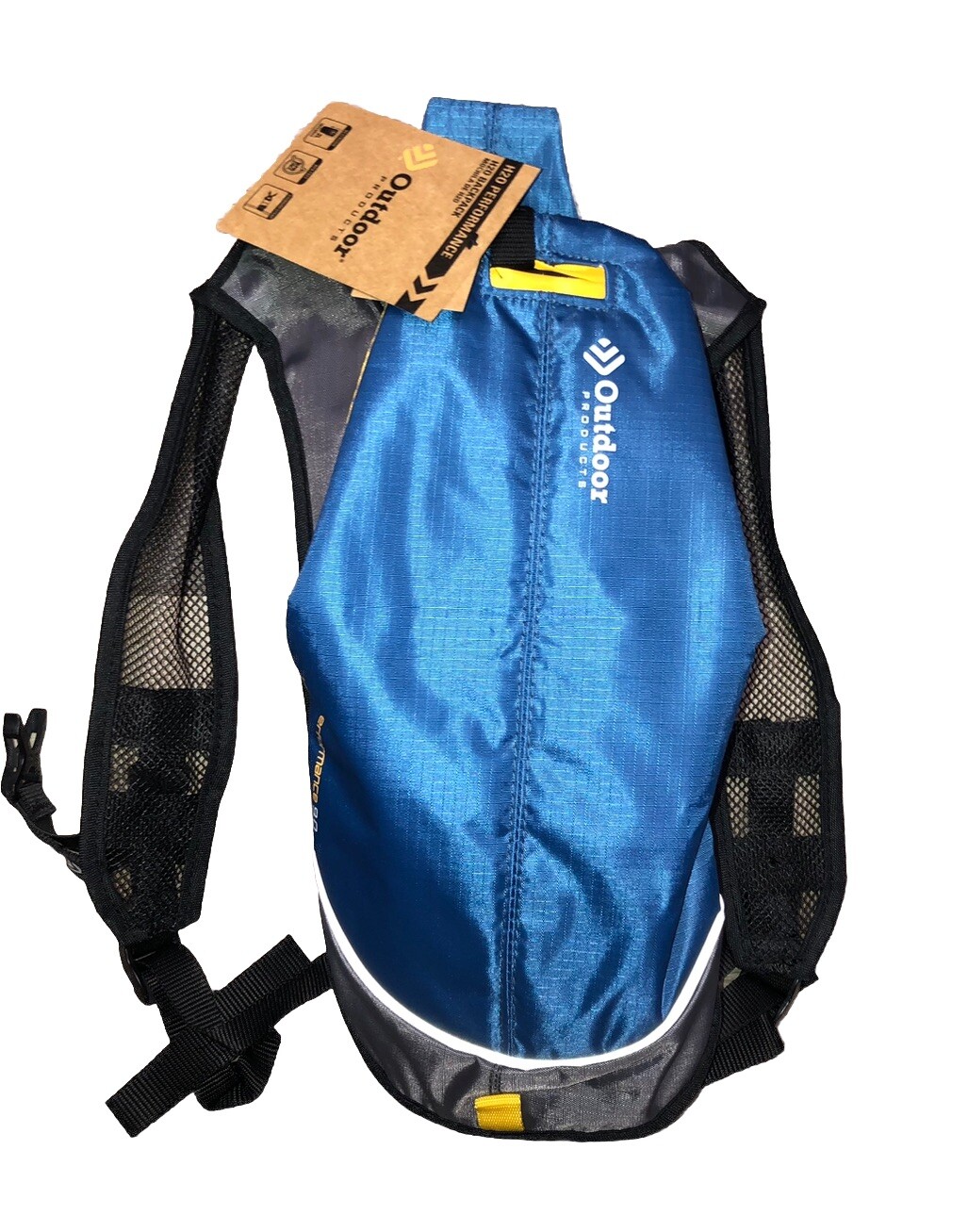 Outdoor Products H2O Performance Hydration Pack Palace Blue New *No Reservoir