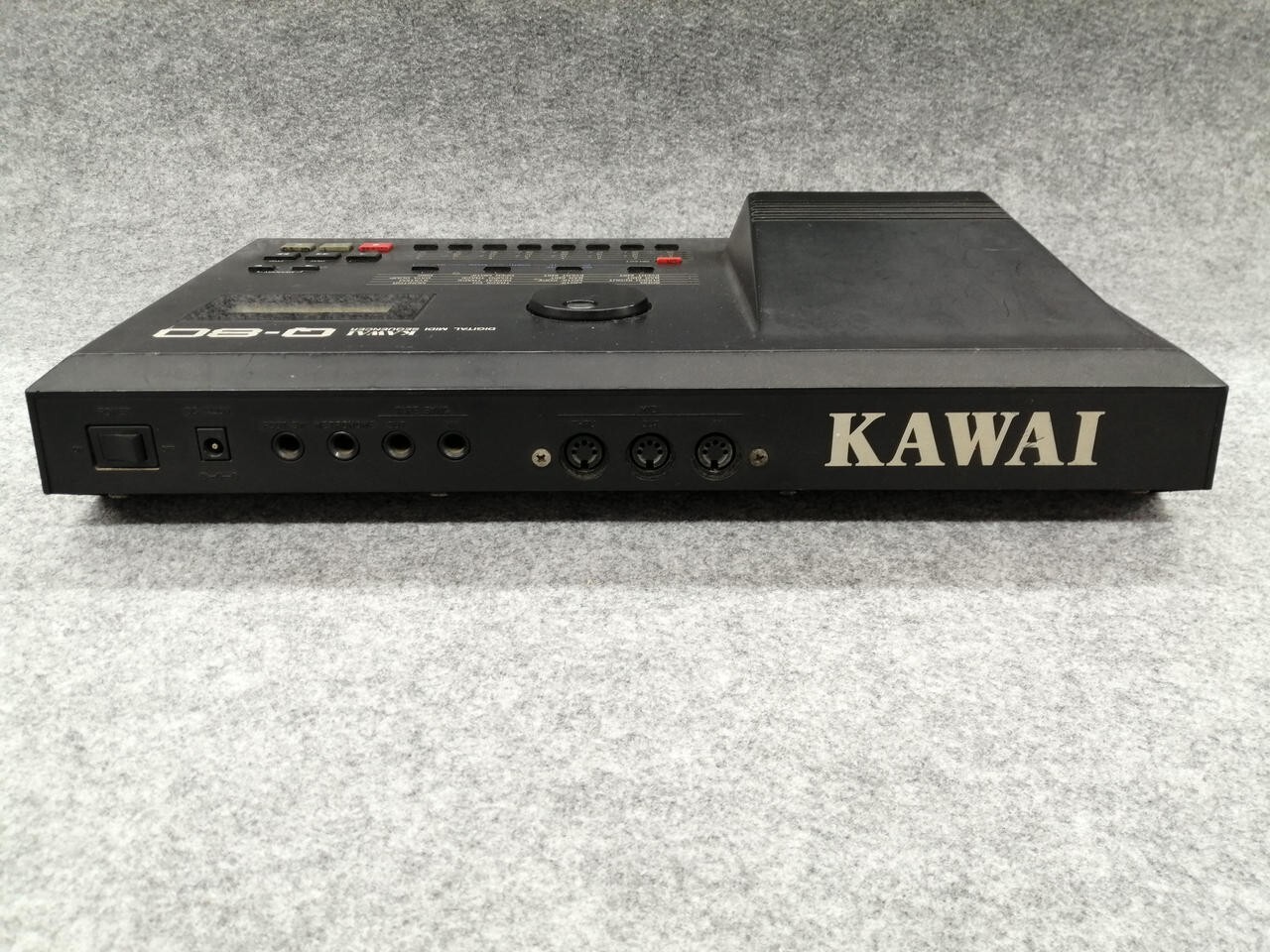 KAWAI Q-80 Digital Midi Sequencer Floppy Sequencer Emulator Drive Junk