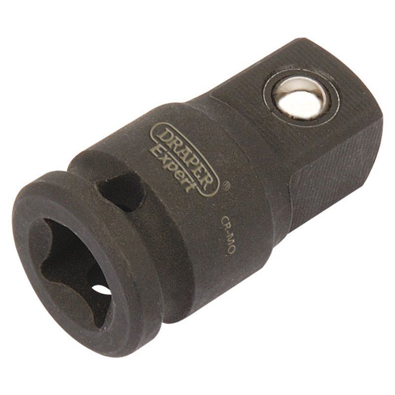 Draper Expert 1/4"(F) x 3/8"(M) Impact Socket Converter 07021