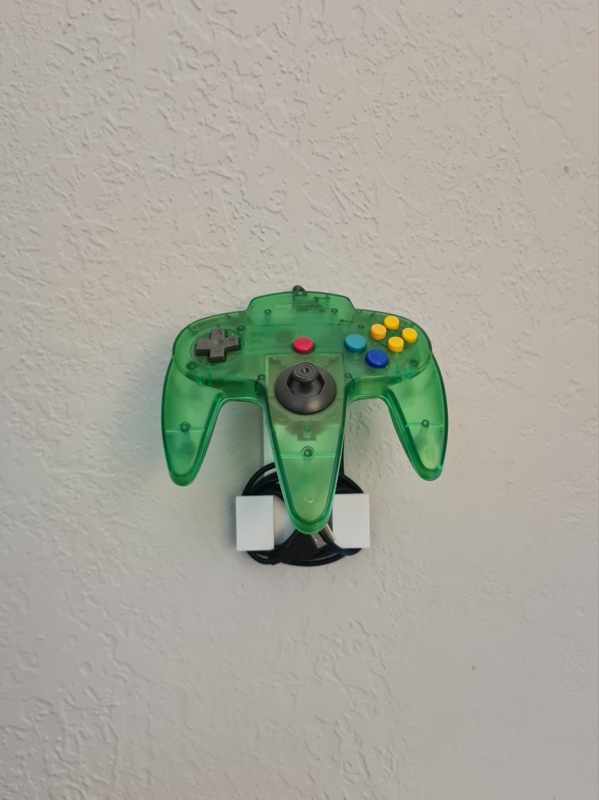 Nintendo 64 N64 Controller Wall Mount Bracket Holder Custom