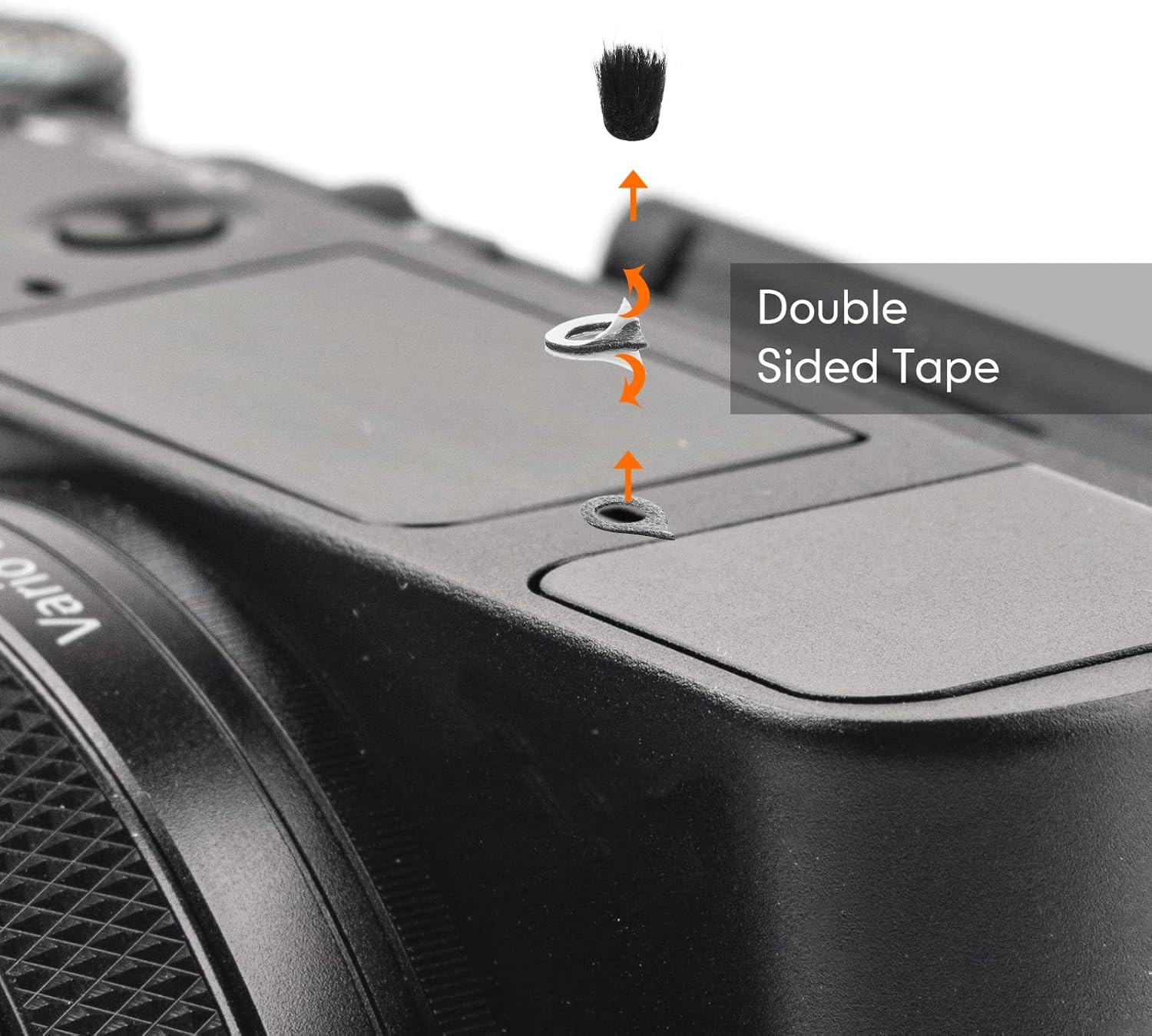 10 Pcs Camera Mic Windscreen Wind Muff Built in Microphone Camera Muff Compatibl